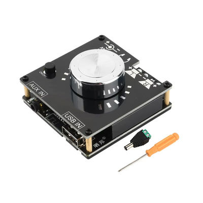 BT 5.0 Digital Power Amplifier Board 100W*2 Stereo Mini DIY Audio Module con supporto per U Disk e AUX Input