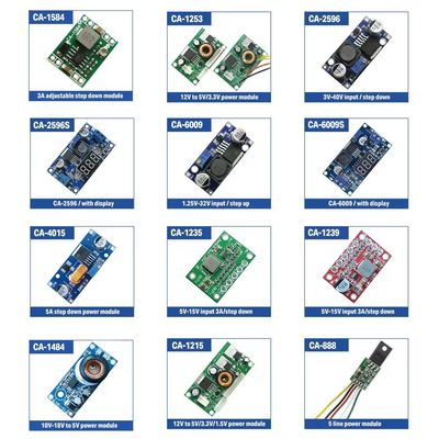 CA-1235 Tavola di conversione CC-DC regolabile 5V-15V
