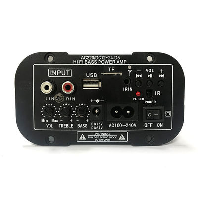 Amplificatore Audio Digitale Connessione Bluetooth per Auto Motocicletta e Audio Domestico