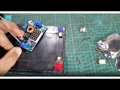 CC di CC scendere del modulo di potere di XL4015E 5A 75W regolabile con il display tensioni