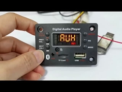 Wireless Bluetooth 5.0 MP3 WMA Decoder Board Car Audio USB TF FM Radio Module Color Screen MP3 Playye