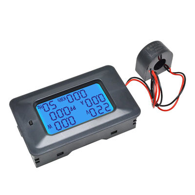 Energia di potere dell'indicatore del voltometro dell'amperometro di CA 5KW 85~250V Digital