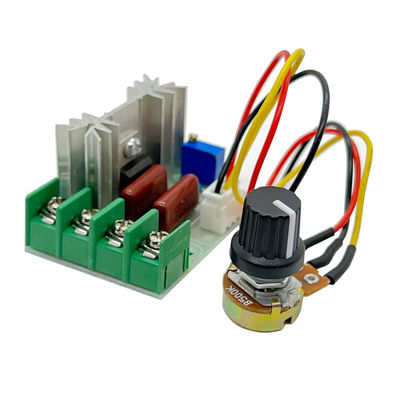 Potenziometro di Dimmers Governor Module del regolatore di velocità del motore di CA 220V 2000w