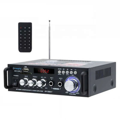 Amplificatore audio stereo 120W LDZS AV-298BT con BT 2.0 wireless e qualità del suono HIFI