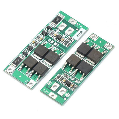 2S 20A 7.4V 8.4V 18650 Lithium Battery Protection Board Standard/Balance Diy Bms Per il 18650