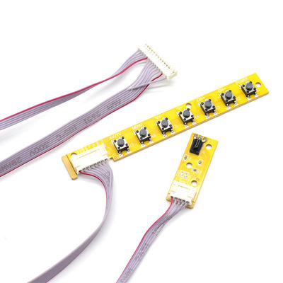 7K V59 V56 Universale 7 tasti Tastiera per TV LCD Tastiera di accordo con IR