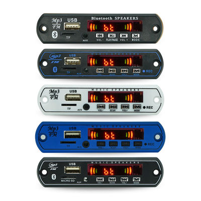 FM Radio MP3 Decoder Board con Funzione Radio FM Audio Lossless e BT 5.0