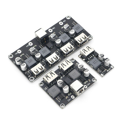 Scheda convertitore boost Modulo di alimentazione step down doppio USB QC3.0 QC2.0 6-32V 9V 12V 24V
