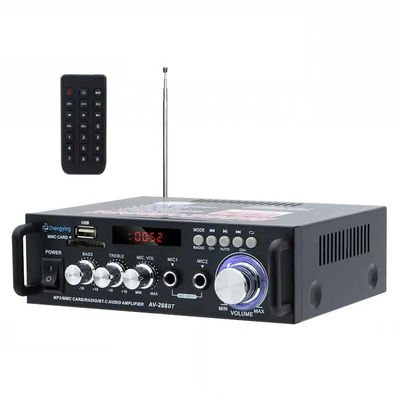 Wireless BT 2.0Stereo Audio Amplifier LDZS AV-298BT per amplificatori di auto e KTV Home