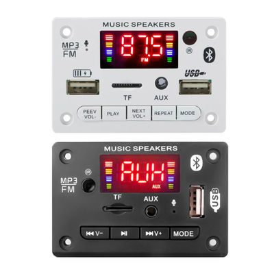 Riproduttore MP3 USB senza fili per auto con slot per schede TF FM e amplificatore professionale per microfono