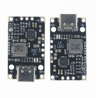 Tipo-C USB 2/3S BMS 15W 8.4V 12.6V 1.5A Batteria al litio Modulo di ricarica Boost con supporto bilanciato Ricarica rapida con indicatore