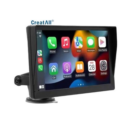 Creatall 9-Inch Portable Car MP5 Player HD Reversing Image per Bluetooth Wireless Carplay Placement Dashboard Connessione USB