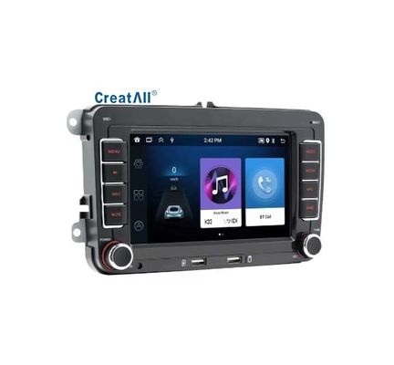 Creatall 7 pollici Android GPS Car Navigation HD Grande schermo per Bluetooth CarPlay Fotocamera in retromarcia Compatibile per Volkswagen USB