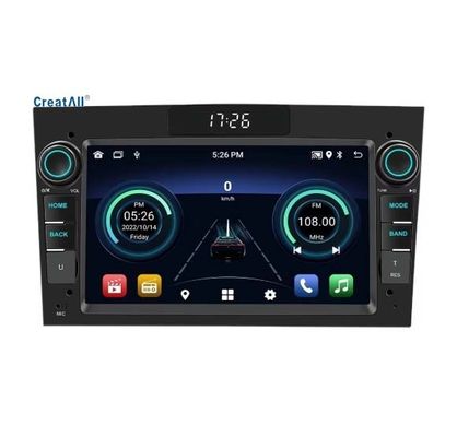 Creatall Sistema di navigazione GPS per auto Android con schermo HD da 7 pollici compatibile con Opel Smart per cruscotto CarPlay wireless BT USB
