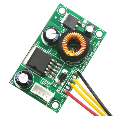 CA-1233 12V a 5V al modulo LCD di conversione di tensione della scheda di alimentazione 3.3V con il CC-CC del cavo abbandonano il modulo
