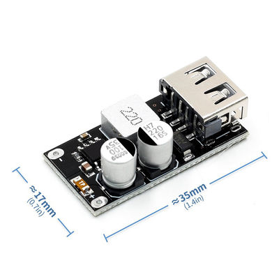 Modulo di alimentazione del bordo del caricatore del circuito di Buck Converter Charging 6-32V di CC-CC di QC3.0 2,0 USB