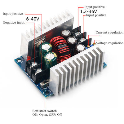 Modulo di CC 300W 20A Constant Step Down Converter Voltage Buck Current Source Power Supply