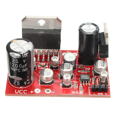 Tavola amplificatore di potenza di uscita da 38 W con alimentazione a corrente continua 12 V e modulo audio del chipset TDA7379 + AD828