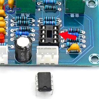 NE5532 Amplificatore modulo audio classe D Amplificatore digitale con ingresso DC12V-24V e regolazione del volume dei bassi