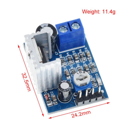 TDA2030 Amplificatore Audio Modulo 6-12V 18W Circuito di amplificatore con scheda audio regolabile del volume
