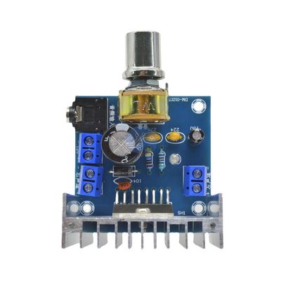 TD7297A Amplificatore Modulo audio Classe D Amplificatore Board DC 9-15V 15W*2 Stereo con radiatore aggiornato