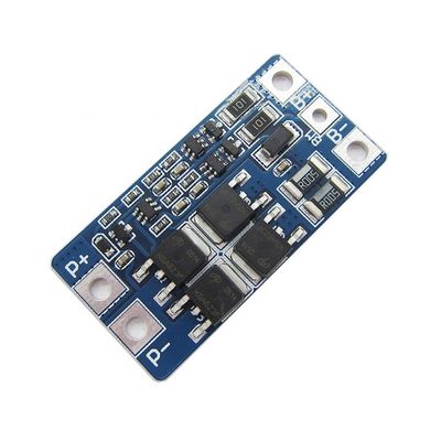 moduli di alimentazione del bordo di 10A 8.4V 18650 2s Bms 46,7 * 23 * 3.15mm