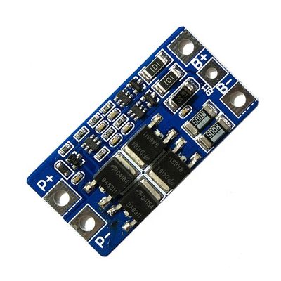 moduli di alimentazione del bordo di 10A 8.4V 18650 2s Bms 46,7 * 23 * 3.15mm