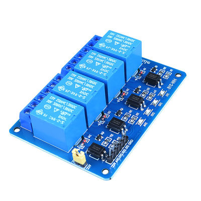 5V istruzione di programmazione del GAMBO del modulo di relè di Manica dell'accoppiatore ottico 4 IED