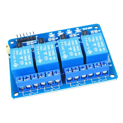 5V istruzione di programmazione del GAMBO del modulo di relè di Manica dell'accoppiatore ottico 4 IED