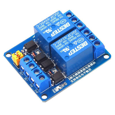 accoppiatore ottico doppio di Manica del modulo di relè di controllo di 3.3V 5V 12V 24V 2