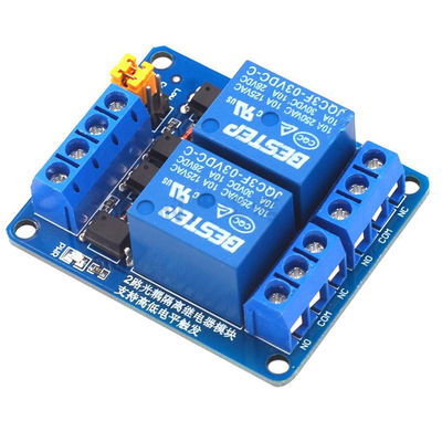 accoppiatore ottico doppio di Manica del modulo di relè di controllo di 3.3V 5V 12V 24V 2