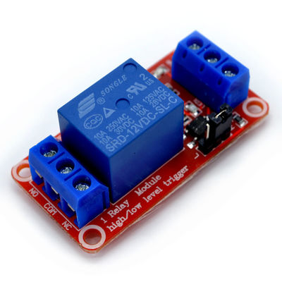 Relè di singolo Manica di modo 12v del modulo di relè di controllo del bordo del PWB 1
