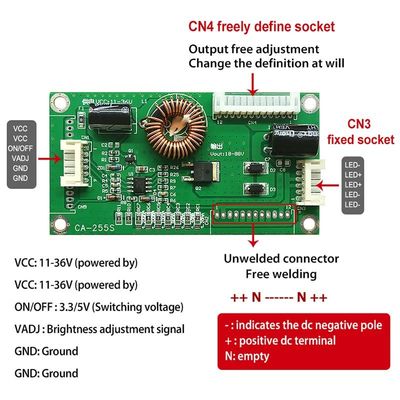 CA255S LED Driver Board Universale 10-48inch TV led a corrente costante