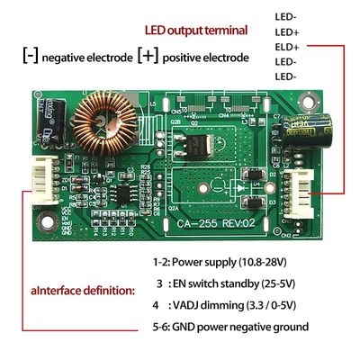 CA-255 Constant Current Board Universal 10" - 42" ha condotto il driver Board della lampadina della TV