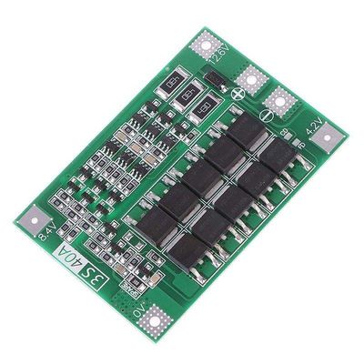 convertitore di CC di CC del bordo di protezione della batteria al litio di 3S 11.1V 12.6V 40A 18650