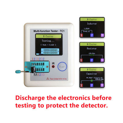 Multimetro del tester del transistor di MOS/PNP/NPN TC1 per il triodo del diodo