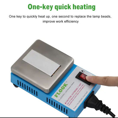 Piastra di riscaldamento dello strumento 400W ptc del tester della striscia della lampadina del LED per la saldatura rapida del LED