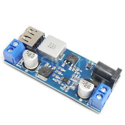 Alimentazione elettrica scendere di CC 24V 12V 5V 5A Buck Converter USB