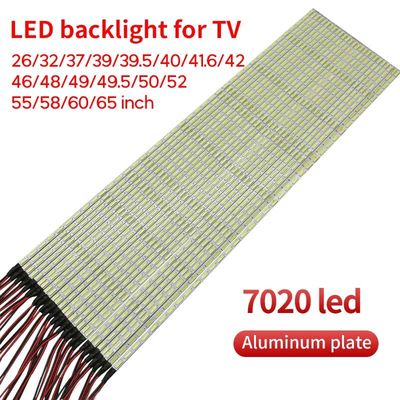 26" a 65" piatto di alluminio della striscia di bordo della striscia 7020 LED della lampadina del LED ampio 3.8mm