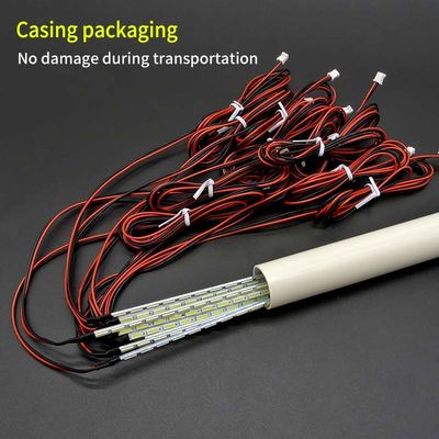 26" a 65" piatto di alluminio della striscia di bordo della striscia 7020 LED della lampadina del LED ampio 3.8mm