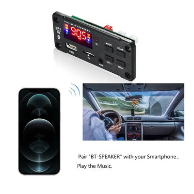 Sistema audio wireless con telecomando per scheda modulo audio Bluetooth 2x25W 50W lettore MP3