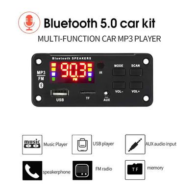Sistema audio wireless con telecomando per scheda modulo audio Bluetooth 2x25W 50W lettore MP3