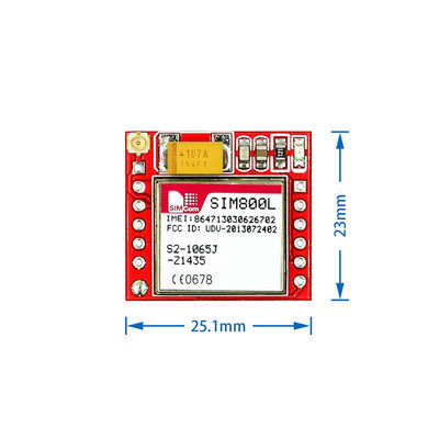 Porta seriale di SIM Card Core Quad Band TTL del modulo di SIM800L GPRS GSM micro