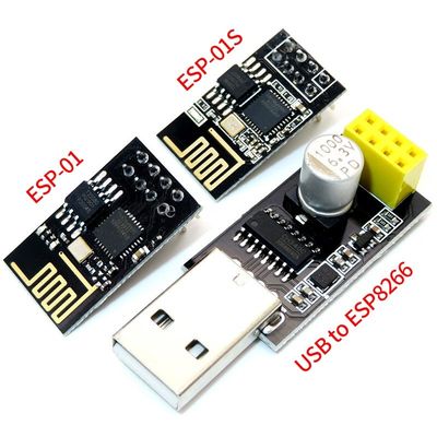 Programmatore senza fili Adapter del modulo ESP8266 CH340G Esp01 di UART GPIO0 ESP-01 Wifi