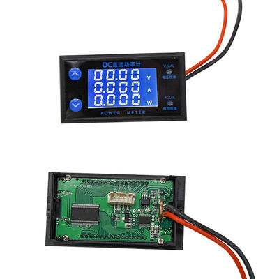 il volt e l'ampère di 10A Digital misurano la CC con un contatore 0-200V di alta precisione pungente 4