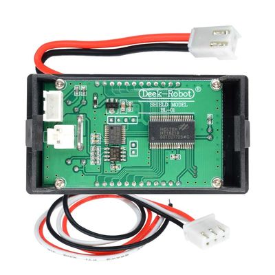 LCD Digital del wattometro 5A 10A dell'amperometro del voltometro di CC 0-100V 0-50V
