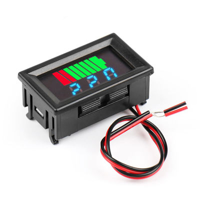 0,56" metro 12V 24V 36V 48V 60V 72V di capacità della batteria al litio del LED