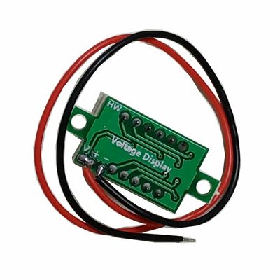 Cavi a 0,36 pollici del voltometro 2 dell'amperometro di Digital 3 cavi 4 cifre LED