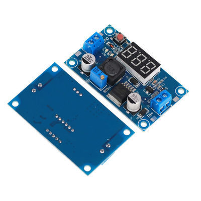 Voltometro regolabile del modulo di alimentazione di CC di CC LM2596 LED con il visualizzatore digitale