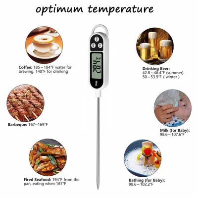 Termometro della cucina di TP300 Digital per carne che cucina acciaio inossidabile 304
